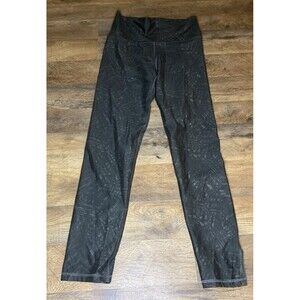 Aerie Chill.‎ Play. Move leggings size medium Dark Green Pants Mesh Cut Out